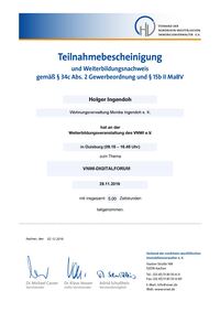 Teilnahmebescheinigung 29.11.2019_Ingendoh